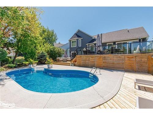10 Mcintosh Gate, Collingwood, ON - Outdoor With In Ground Pool With Deck Patio Veranda With Backyard