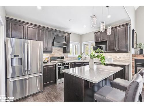 35 Hughes Street, Collingwood, ON - Indoor Photo Showing Kitchen With Upgraded Kitchen