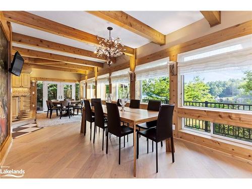 1080 Whitehead Road, Gravenhurst, ON - Indoor Photo Showing Dining Room