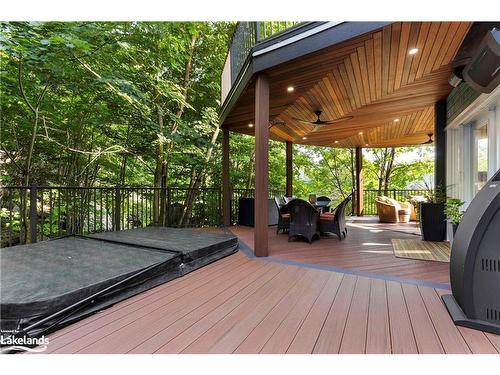 1080 Whitehead Road, Gravenhurst, ON - Outdoor With Deck Patio Veranda With Exterior