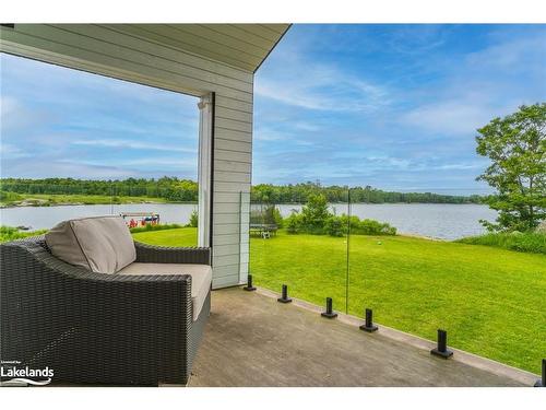 1594 Doe Lake Road, Gravenhurst, ON - Outdoor With Body Of Water With Deck Patio Veranda With View