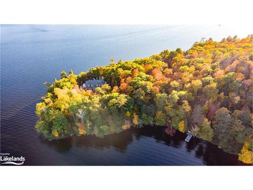 1902 Foxpoint Road, Dwight, ON - Outdoor With Body Of Water With View