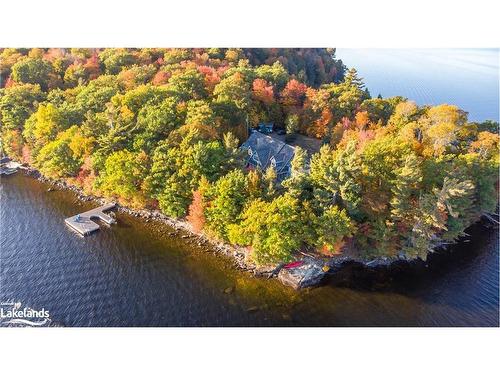 1902 Foxpoint Road, Dwight, ON - Outdoor With Body Of Water With View