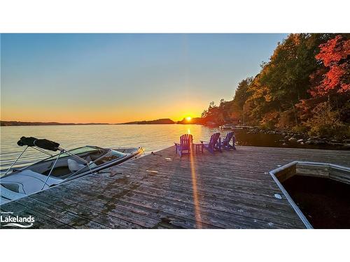 1902 Foxpoint Road, Dwight, ON - Outdoor With Body Of Water With View