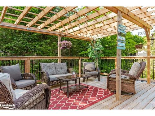 256 Woodland Drive, Huntsville, ON - Outdoor With Deck Patio Veranda With Exterior
