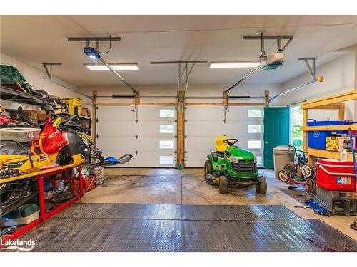 256 Woodland Drive, Huntsville, ON - Indoor Photo Showing Garage