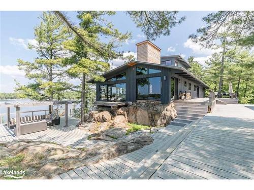 4 B415 Bernyk Island, Archipelago South, ON - Outdoor With Deck Patio Veranda