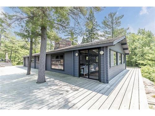 4 B415 Bernyk Island, Archipelago South, ON - Outdoor With Deck Patio Veranda With Exterior