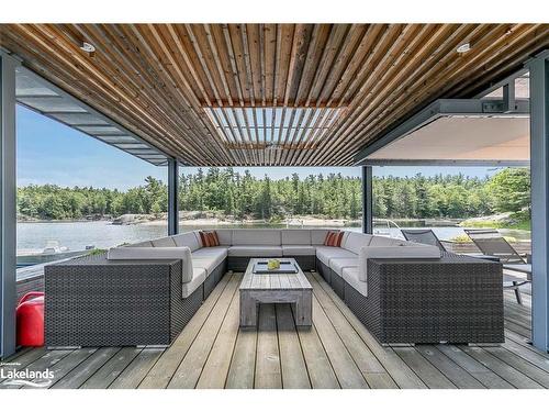 4 B415 Bernyk Island, Archipelago South, ON - Outdoor With Deck Patio Veranda With Exterior