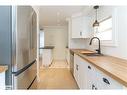 23 Trefoil Drive, Innisfil, ON  - Indoor Photo Showing Kitchen With Double Sink 