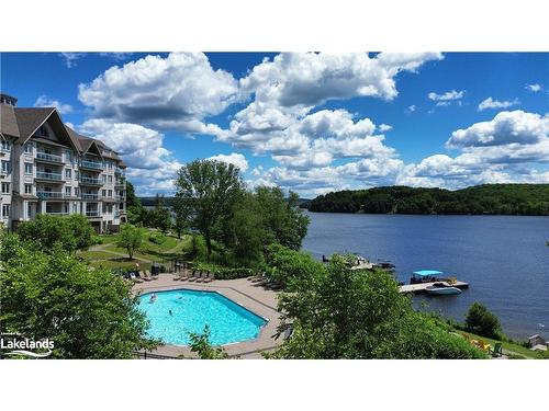 330-25 Pen Lake Point Road, Huntsville, ON - Outdoor With Body Of Water With In Ground Pool With View