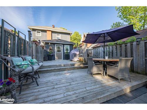 354 Queen Street, Midland, ON - Outdoor With Deck Patio Veranda With Exterior