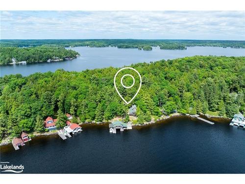 29 Is Keewaydin Island, Muskoka Lakes, ON - Outdoor With Body Of Water With View