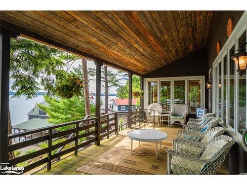 29 Is Keewaydin Island, Muskoka Lakes, ON - Outdoor With Deck Patio Veranda With Exterior