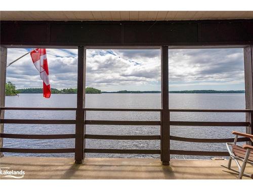 29 Is Keewaydin Island, Muskoka Lakes, ON - Indoor Photo Showing Other Room With Body Of Water