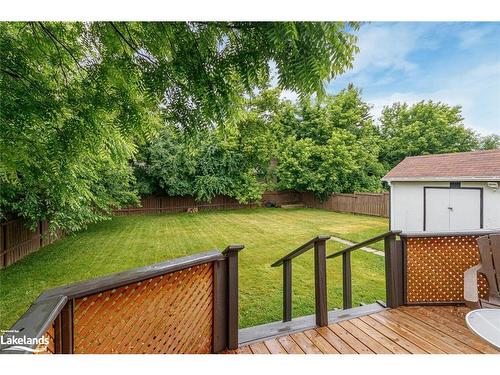 459 Second Street, Collingwood, ON - Outdoor With Deck Patio Veranda With Backyard