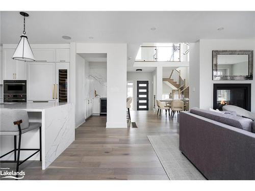 174 Springside Crescent, The Blue Mountains, ON - Indoor Photo Showing Living Room With Fireplace