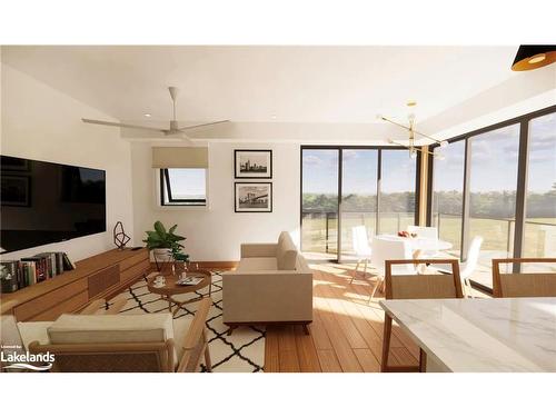 201-51 George Street, Parry Sound, ON - Indoor Photo Showing Living Room