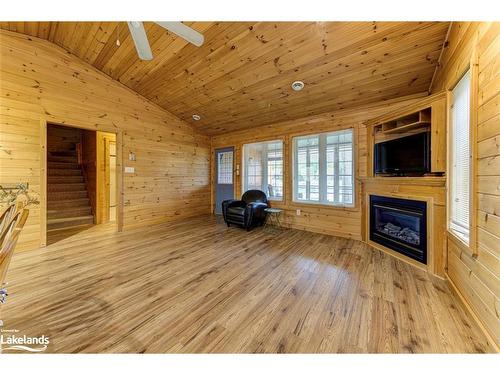 19 Cabin Crescent, Wasaga Beach, ON - Indoor Photo Showing Living Room With Fireplace