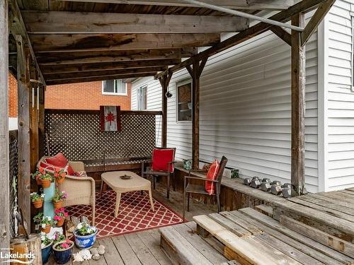 132 Holditch Street, Bracebridge, ON - Outdoor With Deck Patio Veranda With Exterior