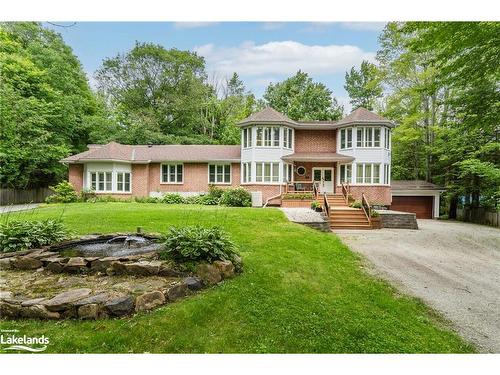 66 Joliet Crescent, Tiny, ON - Outdoor With Deck Patio Veranda With Facade