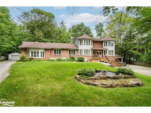 66 Joliet Crescent, Tiny, ON - Outdoor With Deck Patio Veranda With Facade