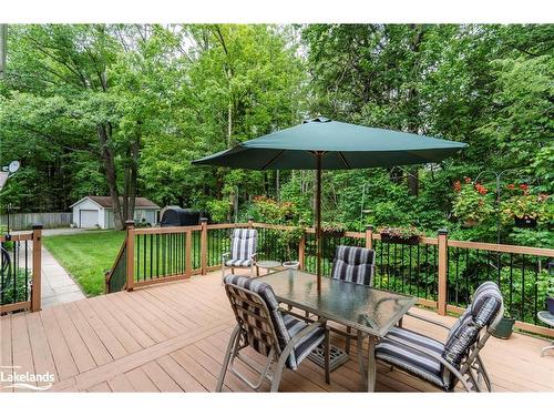 66 Joliet Crescent, Tiny, ON - Outdoor With Deck Patio Veranda With Backyard