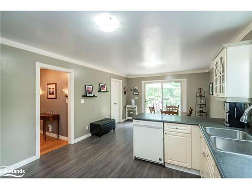 66 Joliet Crescent, Tiny, ON - Indoor Photo Showing Kitchen With Double Sink