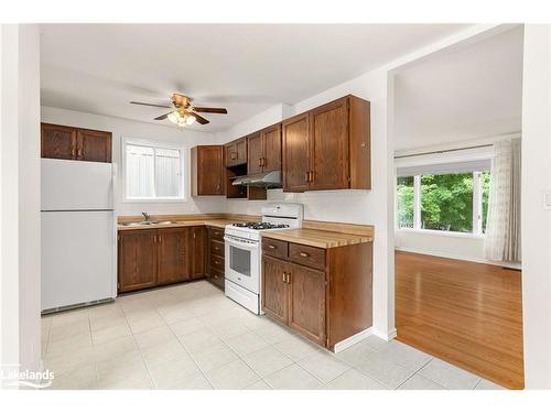 255 Revell Street, Gravenhurst, ON - Indoor Photo Showing Kitchen With Double Sink