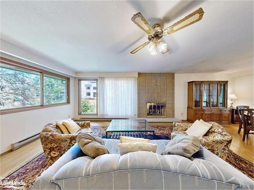 738 River Road E, Wasaga Beach, ON - Indoor Photo Showing Living Room With Fireplace