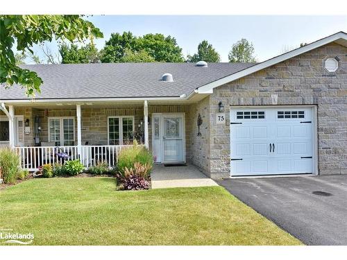 75 Greenway Drive, Wasaga Beach, ON - Outdoor With Deck Patio Veranda With Facade