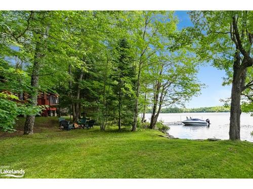 295 North Menominee Lake Road, Huntsville, ON - Outdoor With Body Of Water