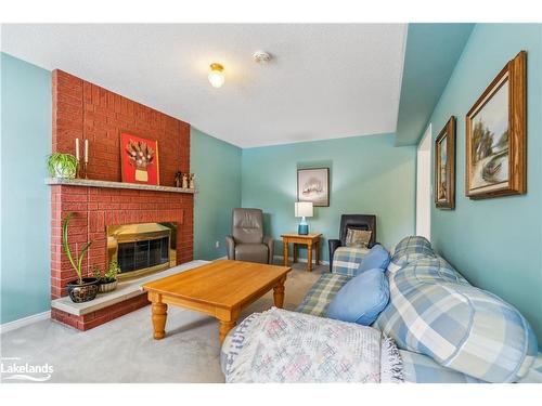 40 Etherington Crescent, Barrie, ON - Indoor Photo Showing Living Room With Fireplace