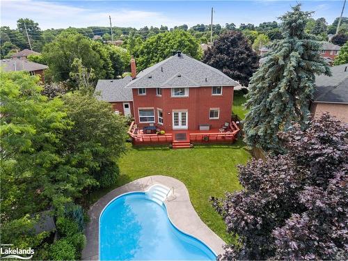 40 Etherington Crescent, Barrie, ON - Outdoor With In Ground Pool With Deck Patio Veranda