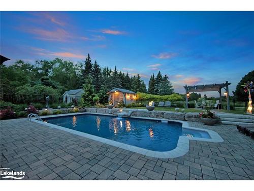 104 Hoggard Court, Thornbury, ON - Outdoor With In Ground Pool With Backyard