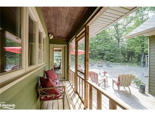 759 Williamsport Road, Huntsville, ON - Outdoor With Deck Patio Veranda With Exterior