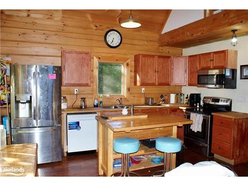 1008 Boshkung Lake Road, Algonquin Highlands, ON - Indoor Photo Showing Kitchen