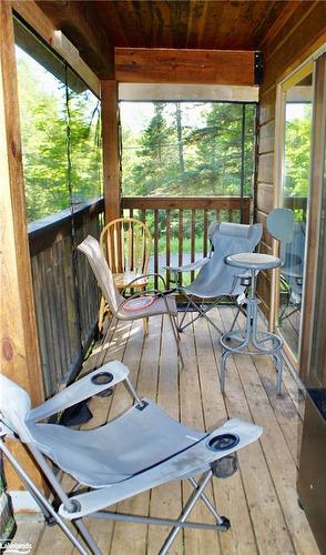 1008 Boshkung Lake Road, Algonquin Highlands, ON - Outdoor With Deck Patio Veranda With Exterior