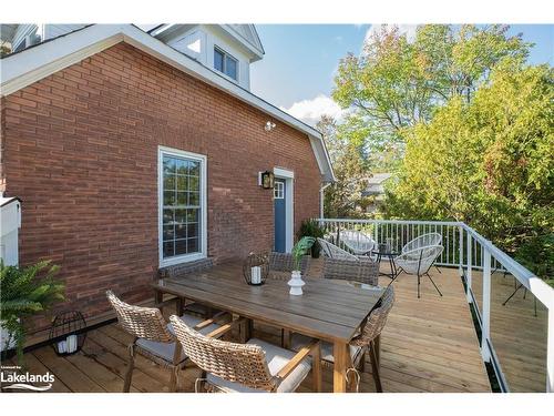 17 West Street N, Huntsville, ON - Outdoor With Deck Patio Veranda With Exterior