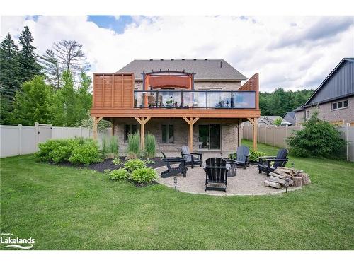 75 Selkirk Drive, Huntsville, ON - Outdoor With Deck Patio Veranda With Backyard