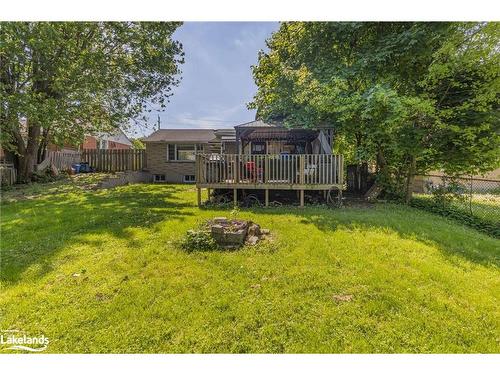 248 Wellington Street E, Barrie, ON - Outdoor With Deck Patio Veranda With Backyard