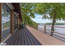 303 Etwell Road, Huntsville, ON  - Outdoor With Body Of Water With Deck Patio Veranda With View 