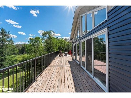 4318 Glamorgan Road, Dysart, ON - Outdoor With Deck Patio Veranda With Exterior