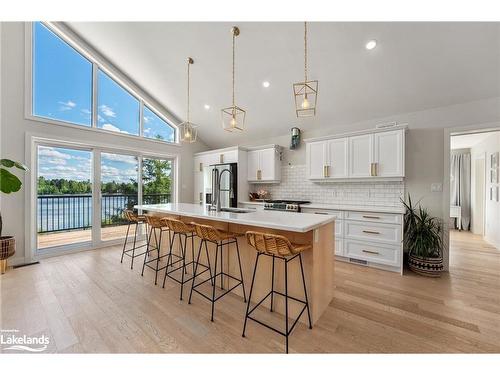 4318 Glamorgan Road, Dysart, ON - Indoor Photo Showing Kitchen With Upgraded Kitchen