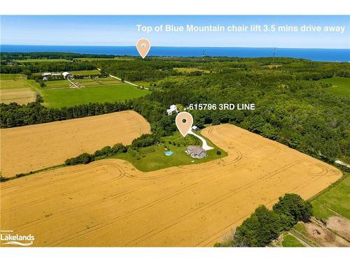 615796 3Rd Line, The Blue Mountains, ON - Outdoor With View