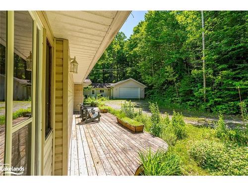 1096 Farmer Hays Drive, Dorset, ON - Outdoor With Deck Patio Veranda With Exterior