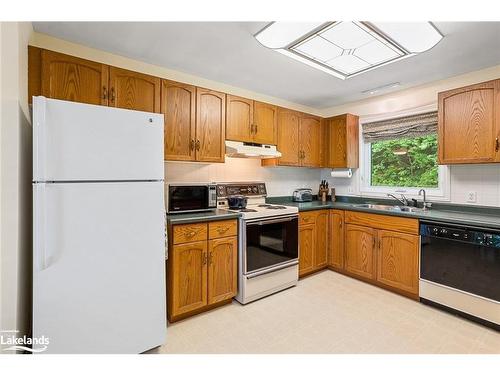 1096 Farmer Hays Drive, Dorset, ON - Indoor Photo Showing Kitchen With Double Sink