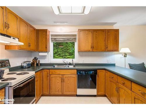 1096 Farmer Hays Drive, Dorset, ON - Indoor Photo Showing Kitchen With Double Sink