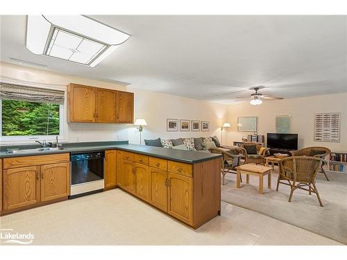 1096 Farmer Hays Drive, Dorset, ON - Indoor Photo Showing Kitchen With Double Sink