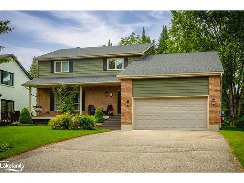 28 Lake Drive, Huntsville, ON - Outdoor With Deck Patio Veranda With Facade